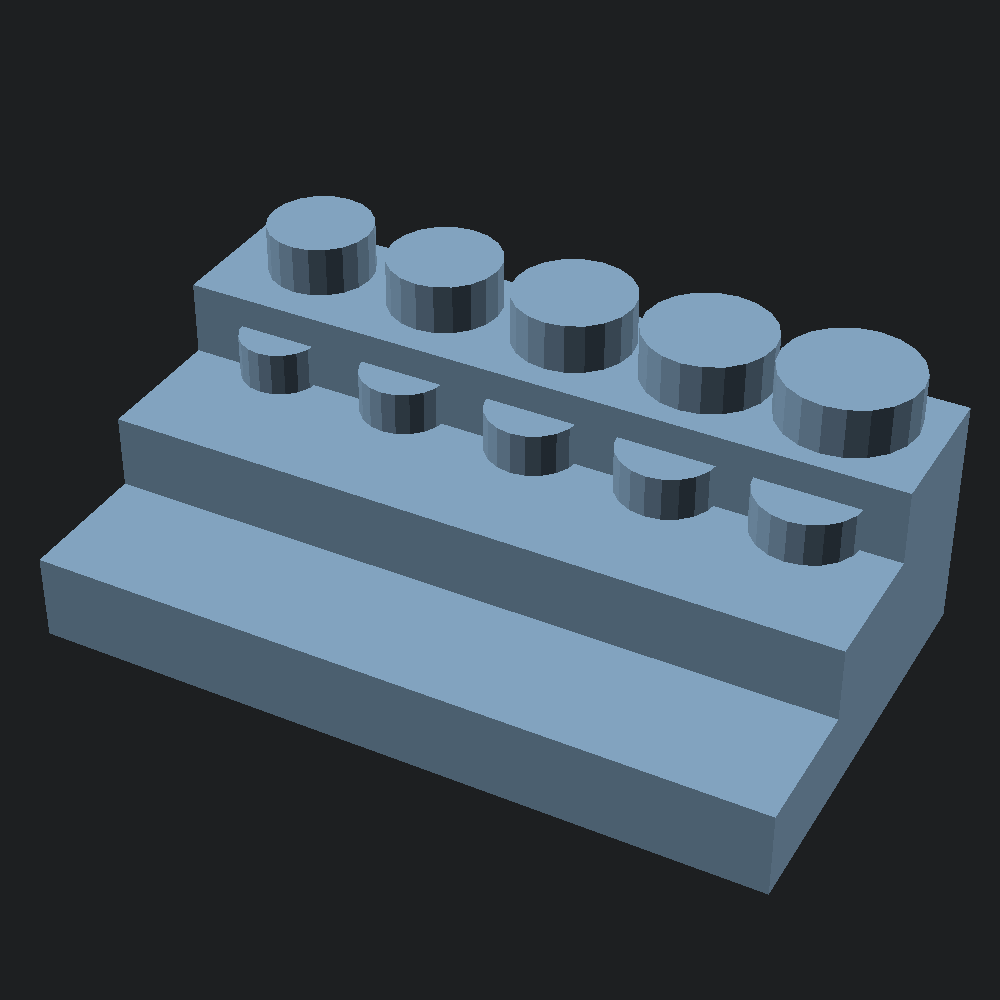 Bloque Organizador Escalonado para 15 Brocas de Taladro (1 a 13 mm) - Archivo STL Gratis