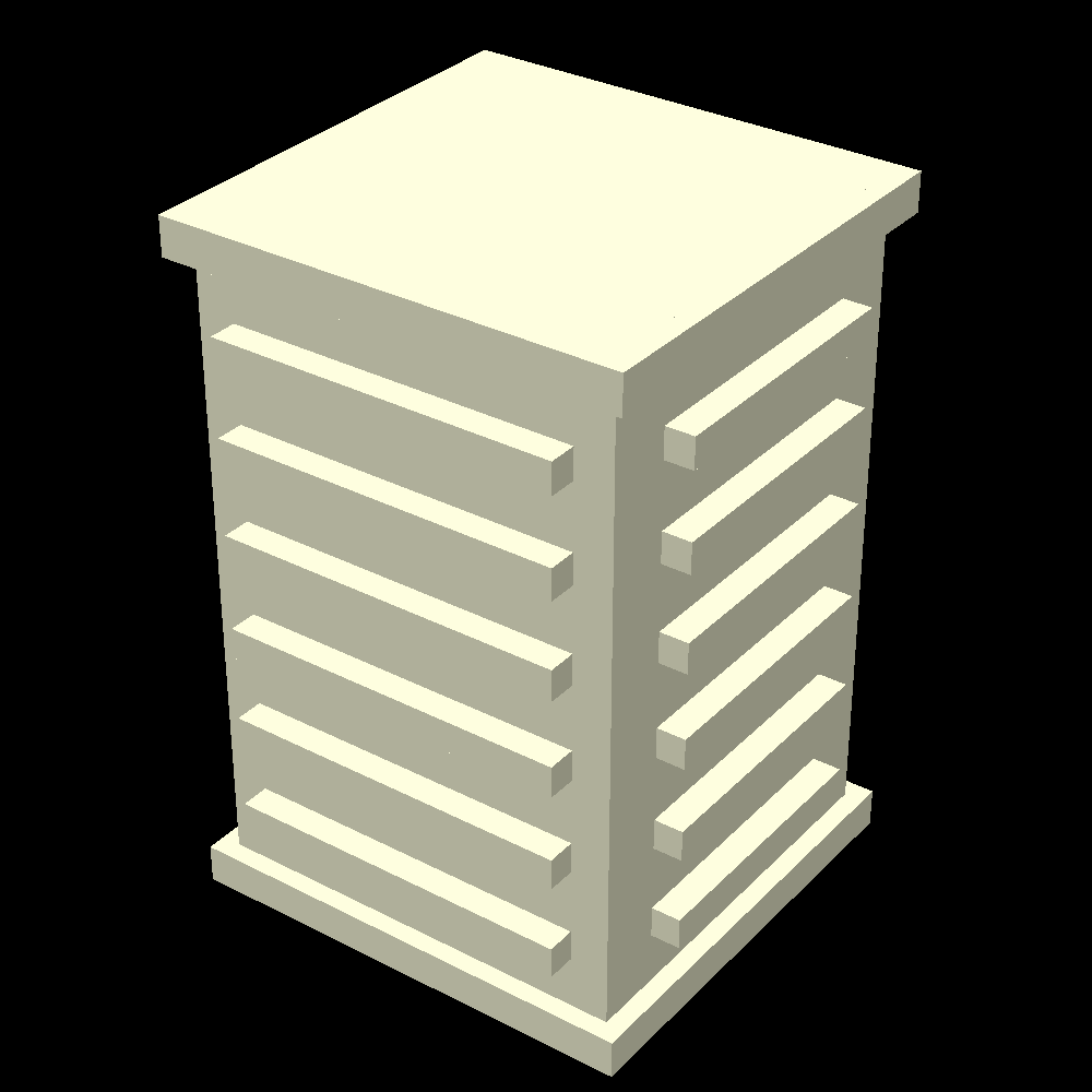 Torre Organizadora para 12 Cartuchos Nintendo Switch - Archivo STL Gratis