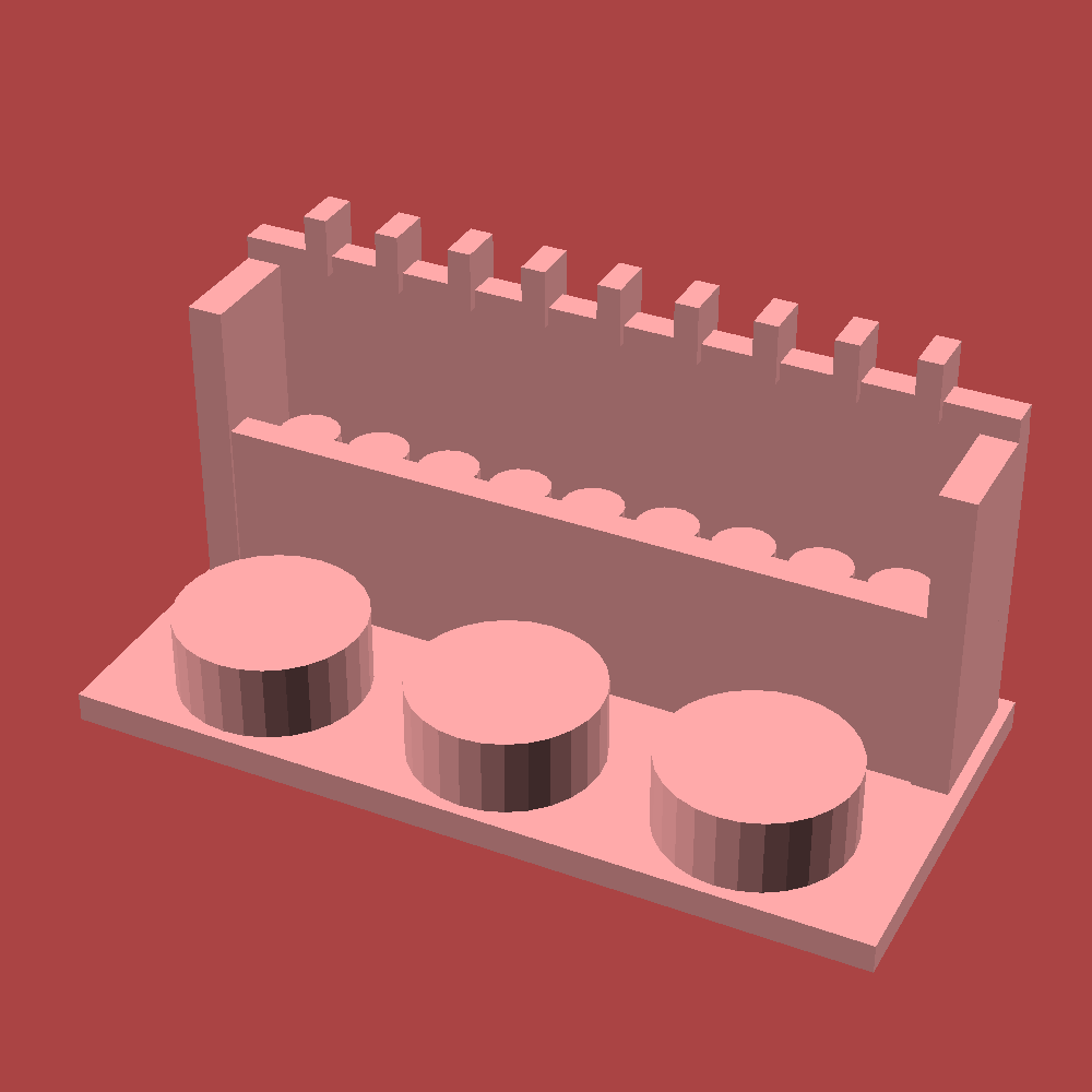 Estación de Modelismo Soporte para Pinceles y Botes de Pintura - Archivo STL Gratis